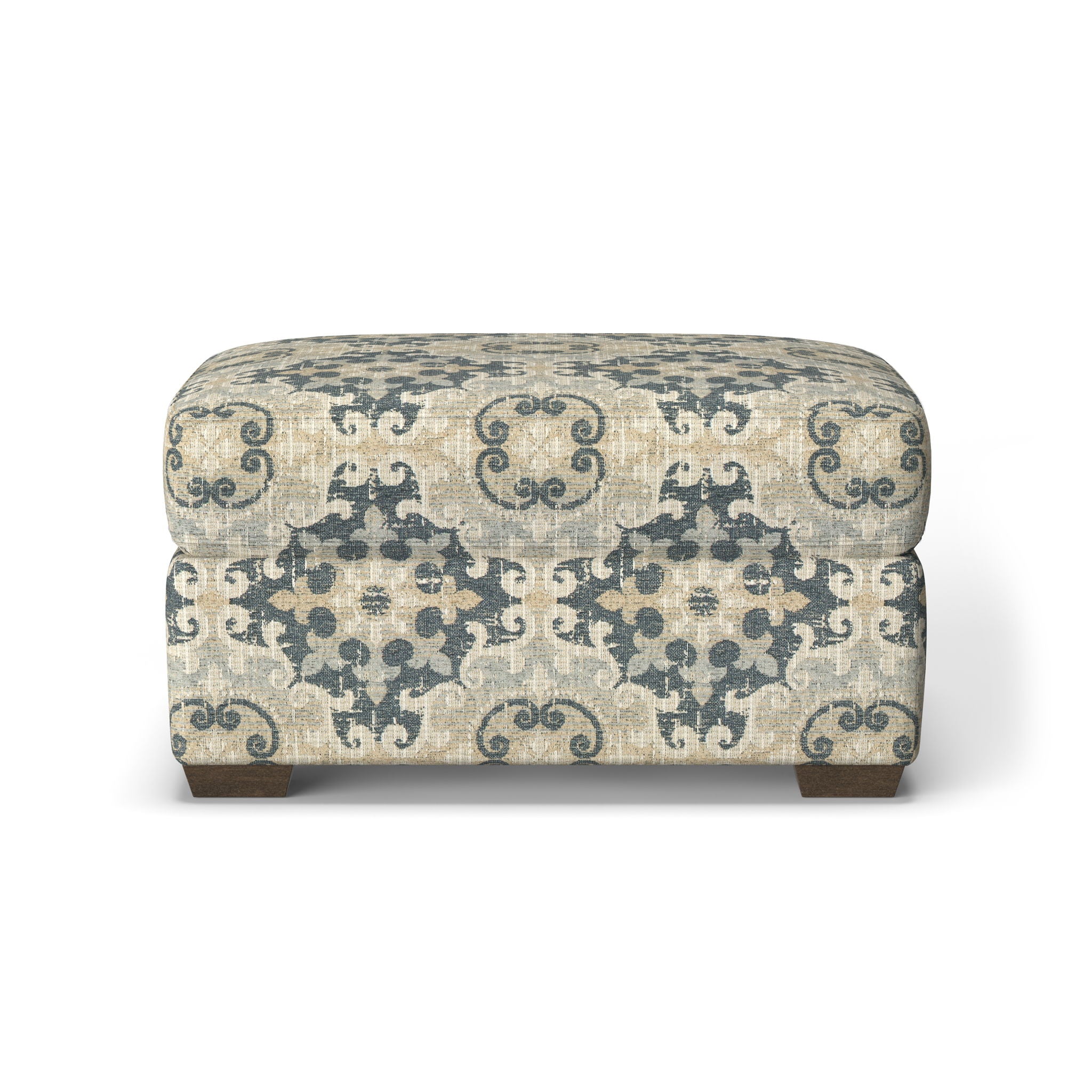 Randall - Fabric Ottoman