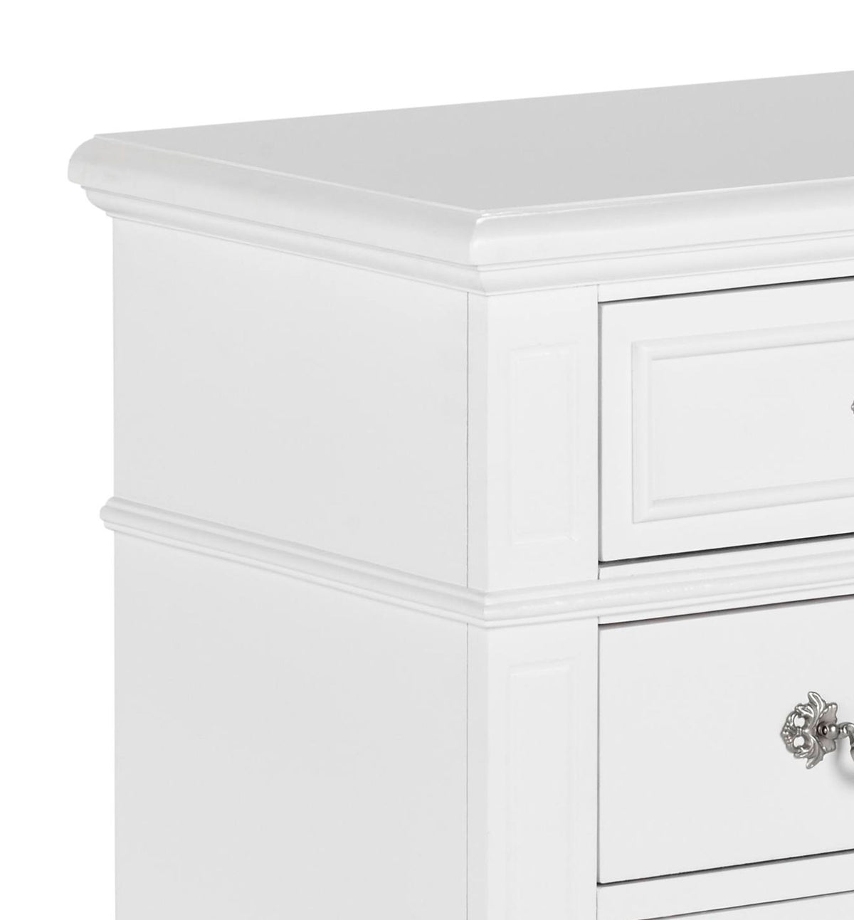 Alana Platform Bedroom Set in White by Elements International, view 2