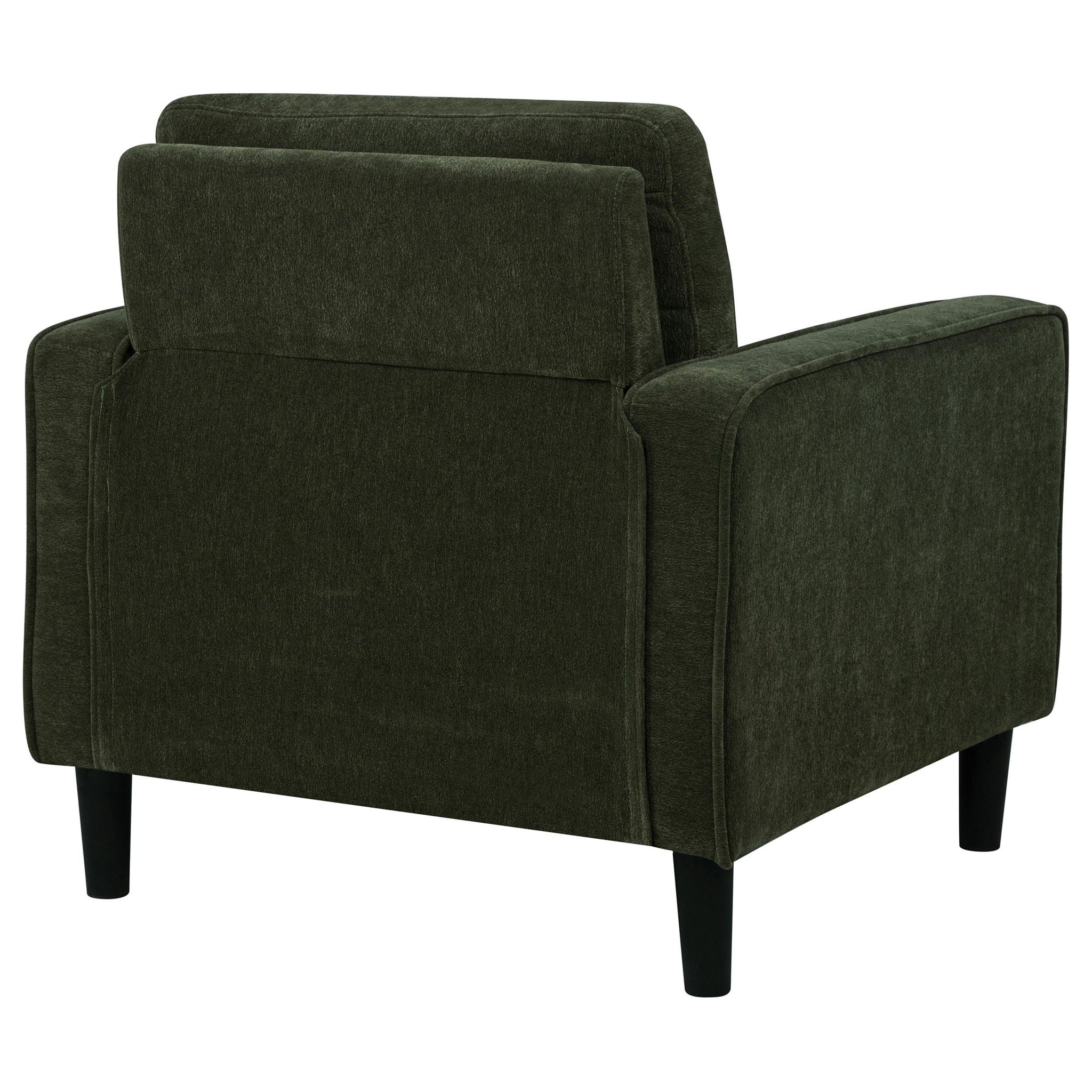 Ruth Fabric Upholstered Track Arm Accent Chair Matcha Green - Atlantic Fine Furniture Melbourne FL