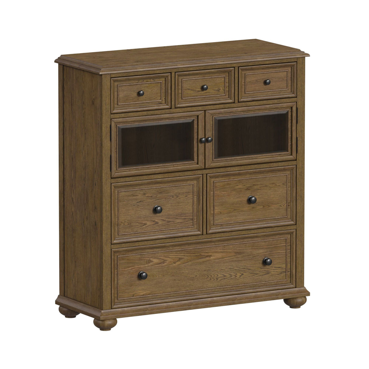 Heritage Door Chest in Dark Brown by Elements International