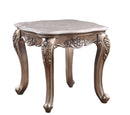 Jayceon - End Table - Marble Top & Champagne