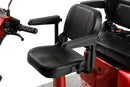 Electric Mobility Recreational Travel Scooter For Adults, Mobility Scooters, 4 Wheel Powered Mobility Scooters - Red