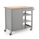 Contemporary Design Kitchen Cart With Wheels