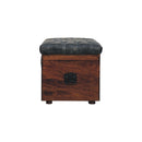 Buffalo - Leather Storage Trunk
