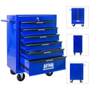 Rolling Metal Tool Chest With Drawers, Steel Storage Cabinet With Ball Bearing Slides