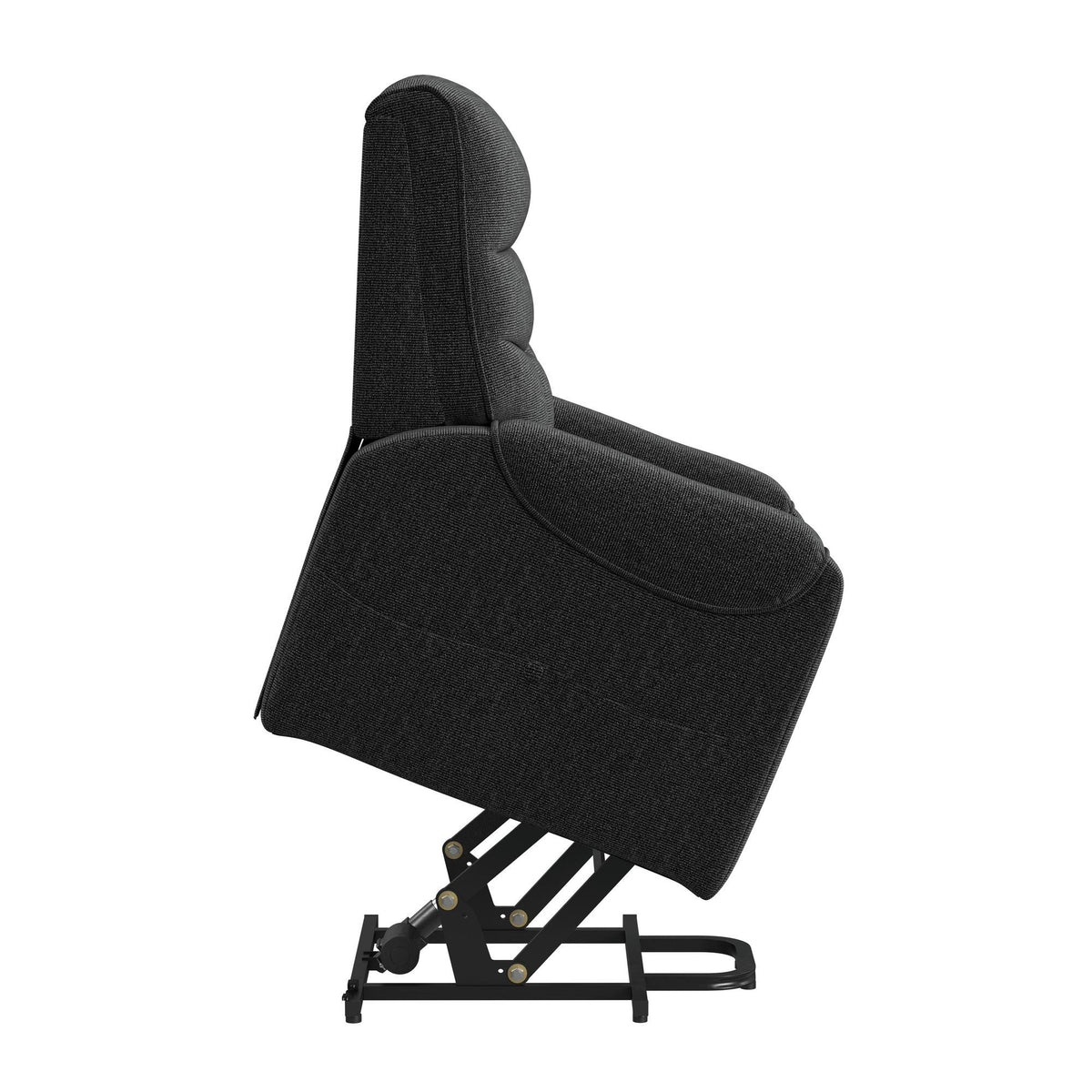 Desoto Power Lift Chair in Sahara Black by Elements International, view 3