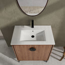 Modern Bathroom Vanity With Top Sink, Engineered Wood Storage Cabinet