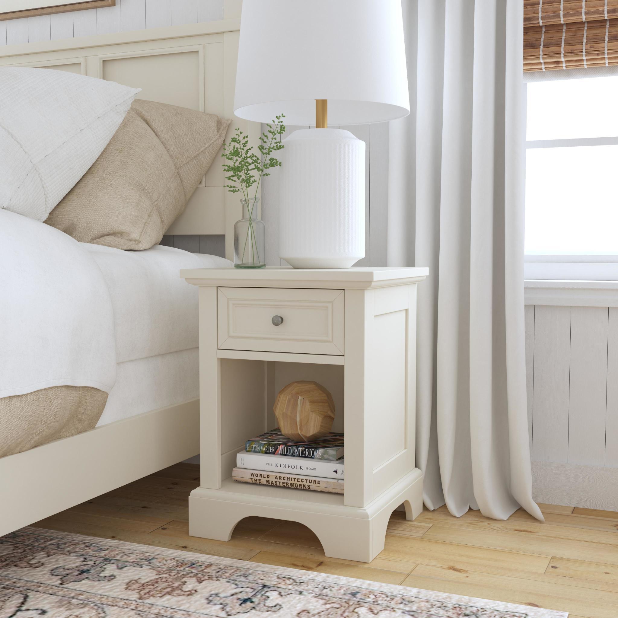 Naples - Nightstand - White