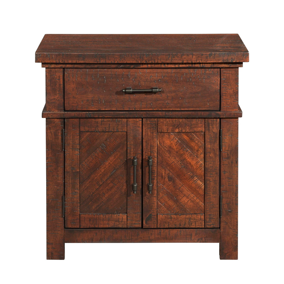 Jax Nightstand in Walnut by Elements International, view 3