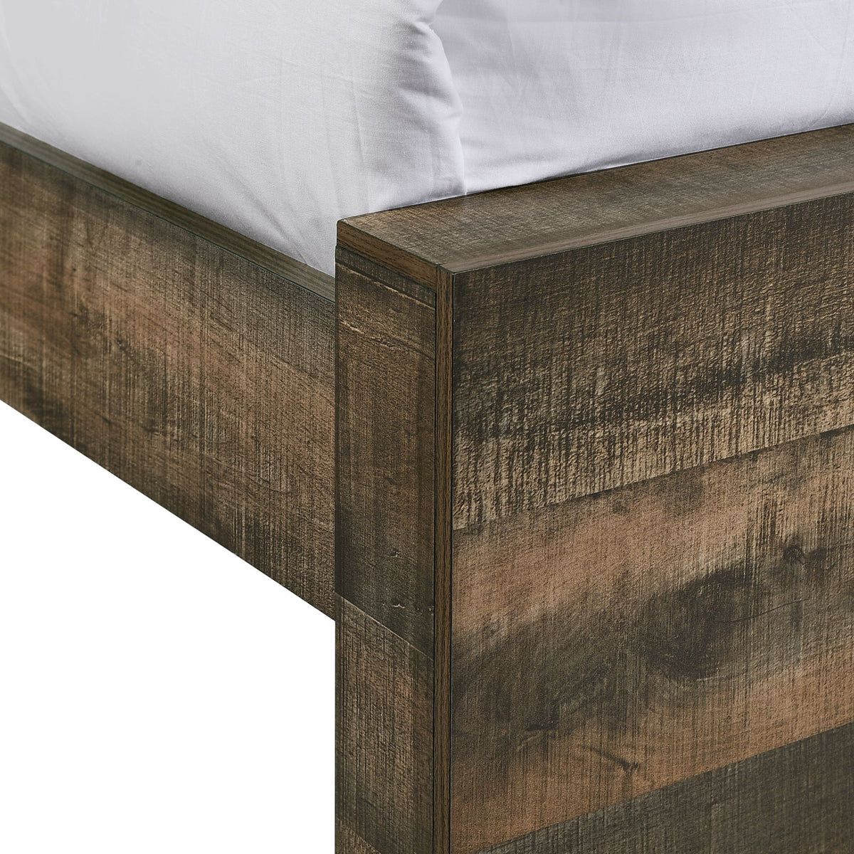 Bailey Drift King Panel Bed in Walnut by Elements International, view 2