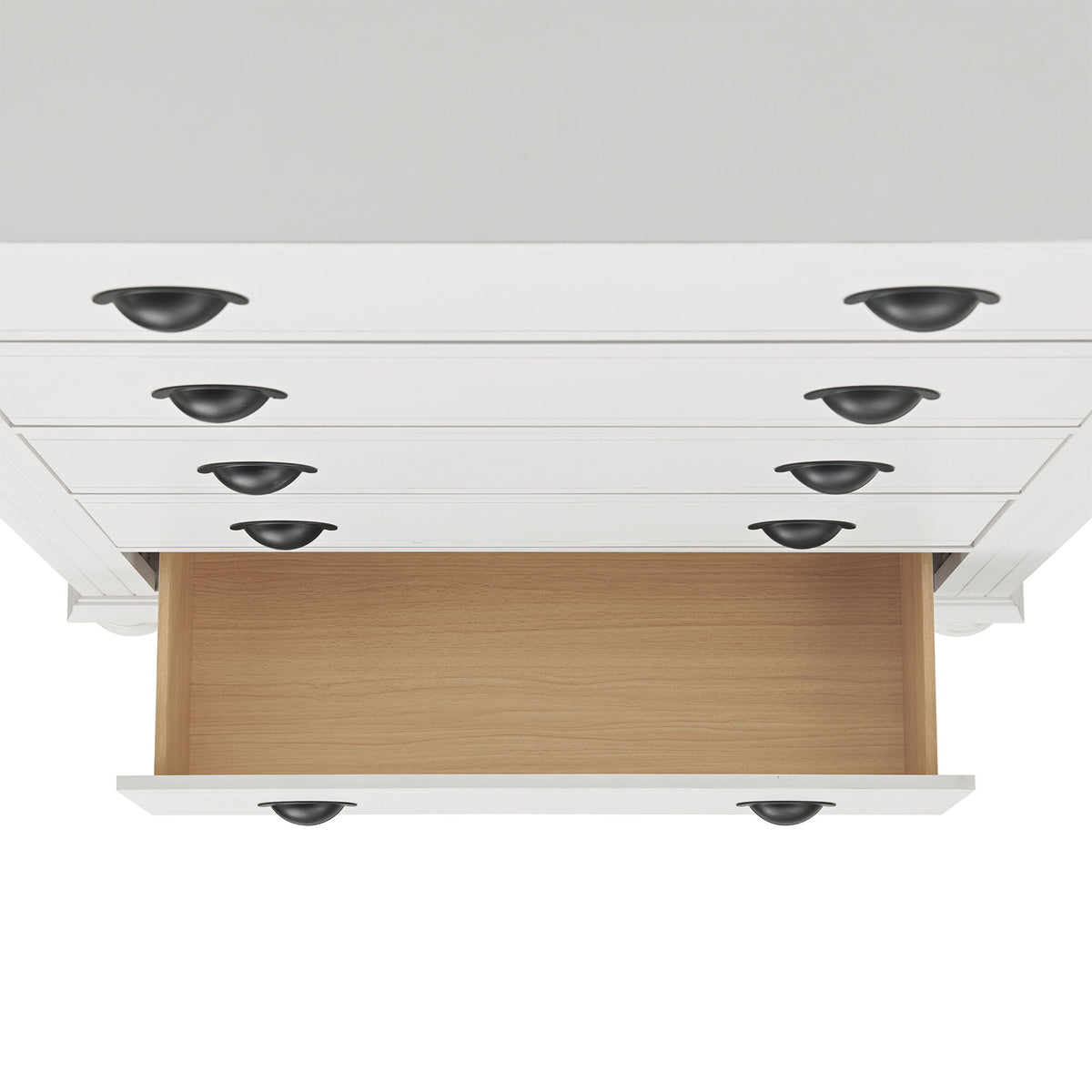 Kona Panel Bedroom Set in White by Elements International, view 4