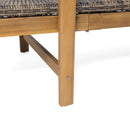 Hampton - Outdoor Chaise Lounge With Adjustable Backrest - Natural