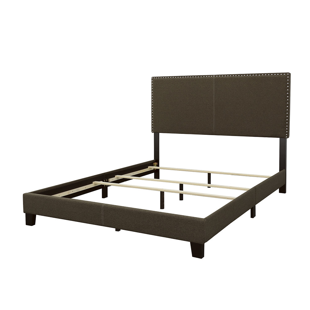 Boyd Upholstered Queen Panel Bed Charcoal — view 5
