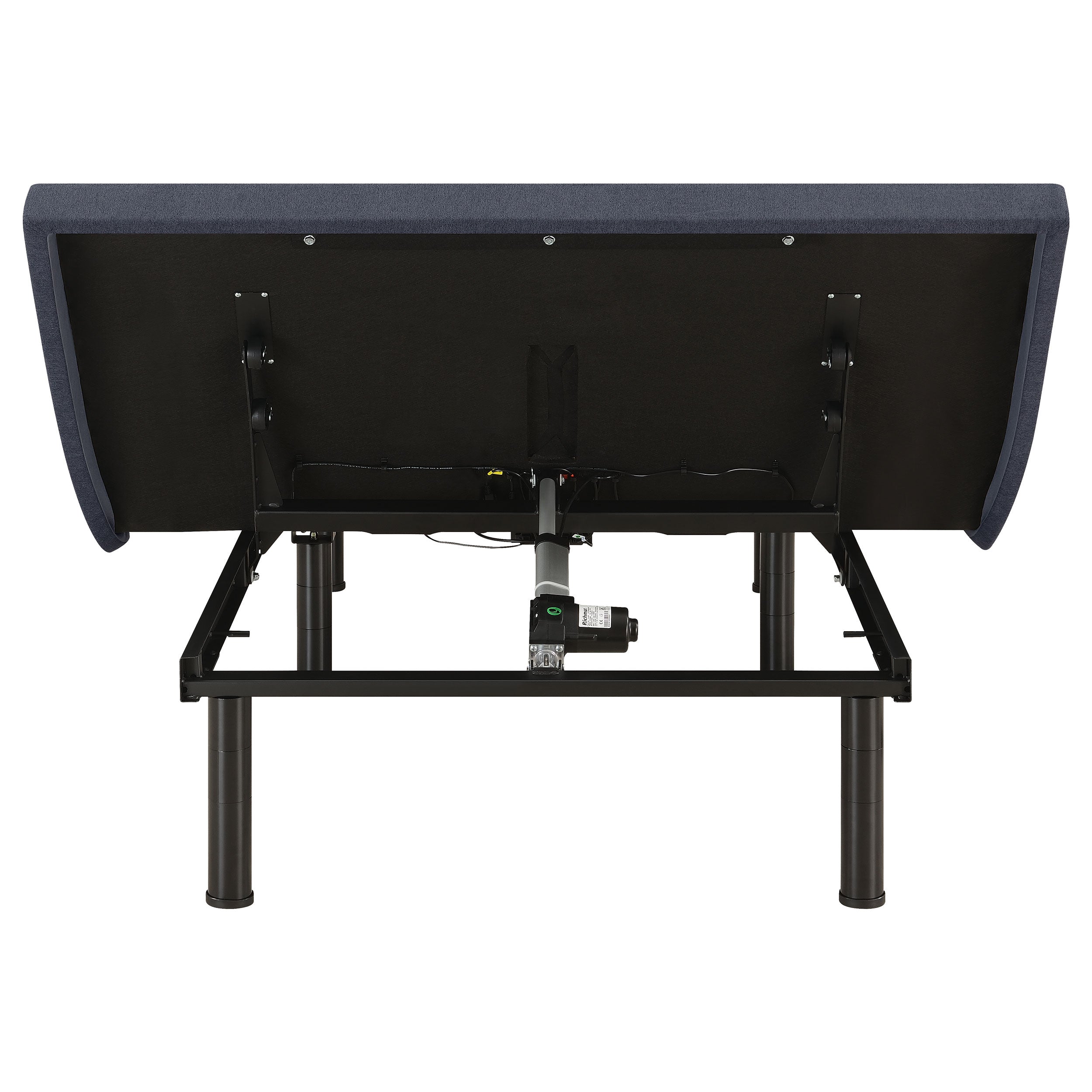 Clara Eastern King Adjustable Bed Base Grey and Black — view 9