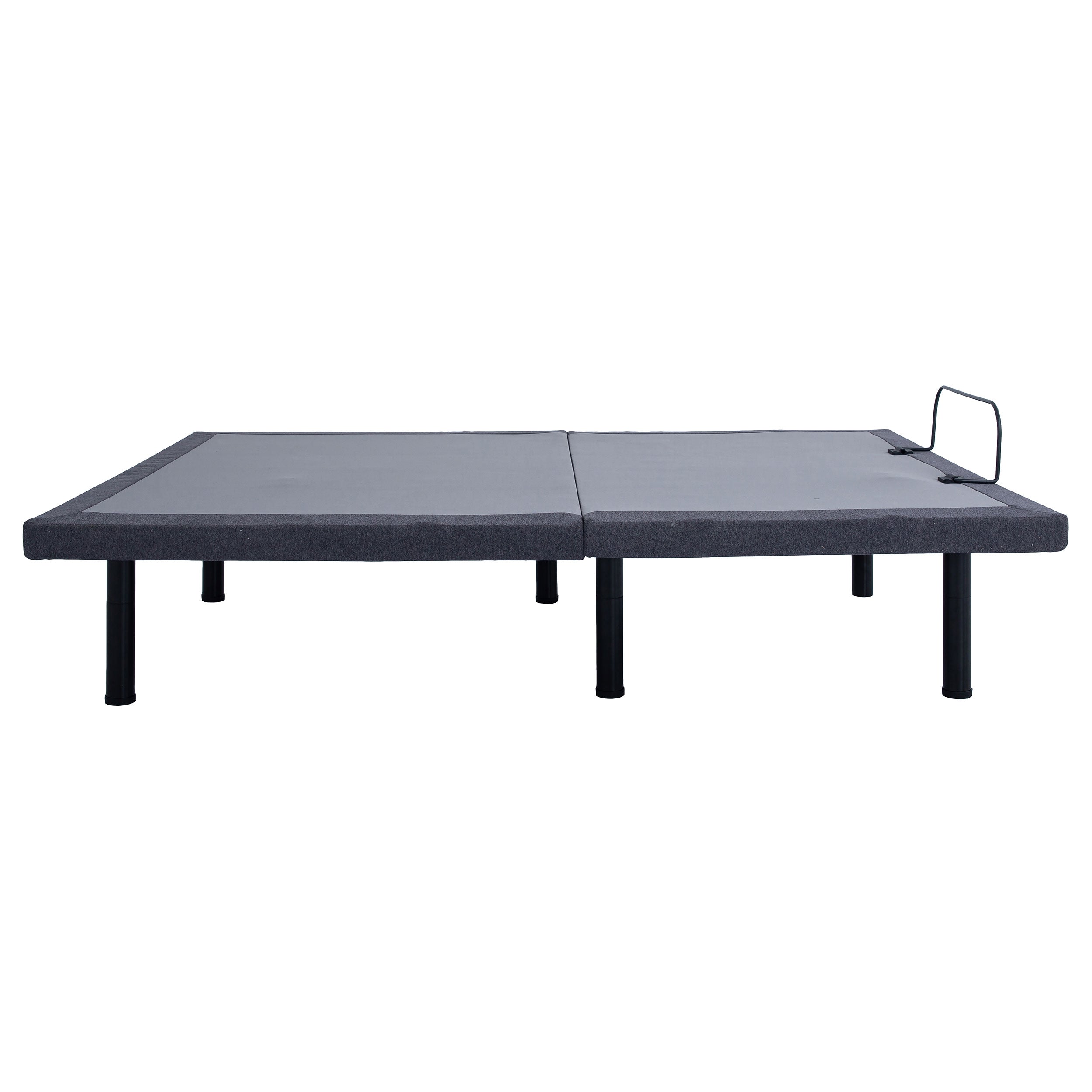 Negan Eastern King Adjustable Bed Base Grey and Black — view 12