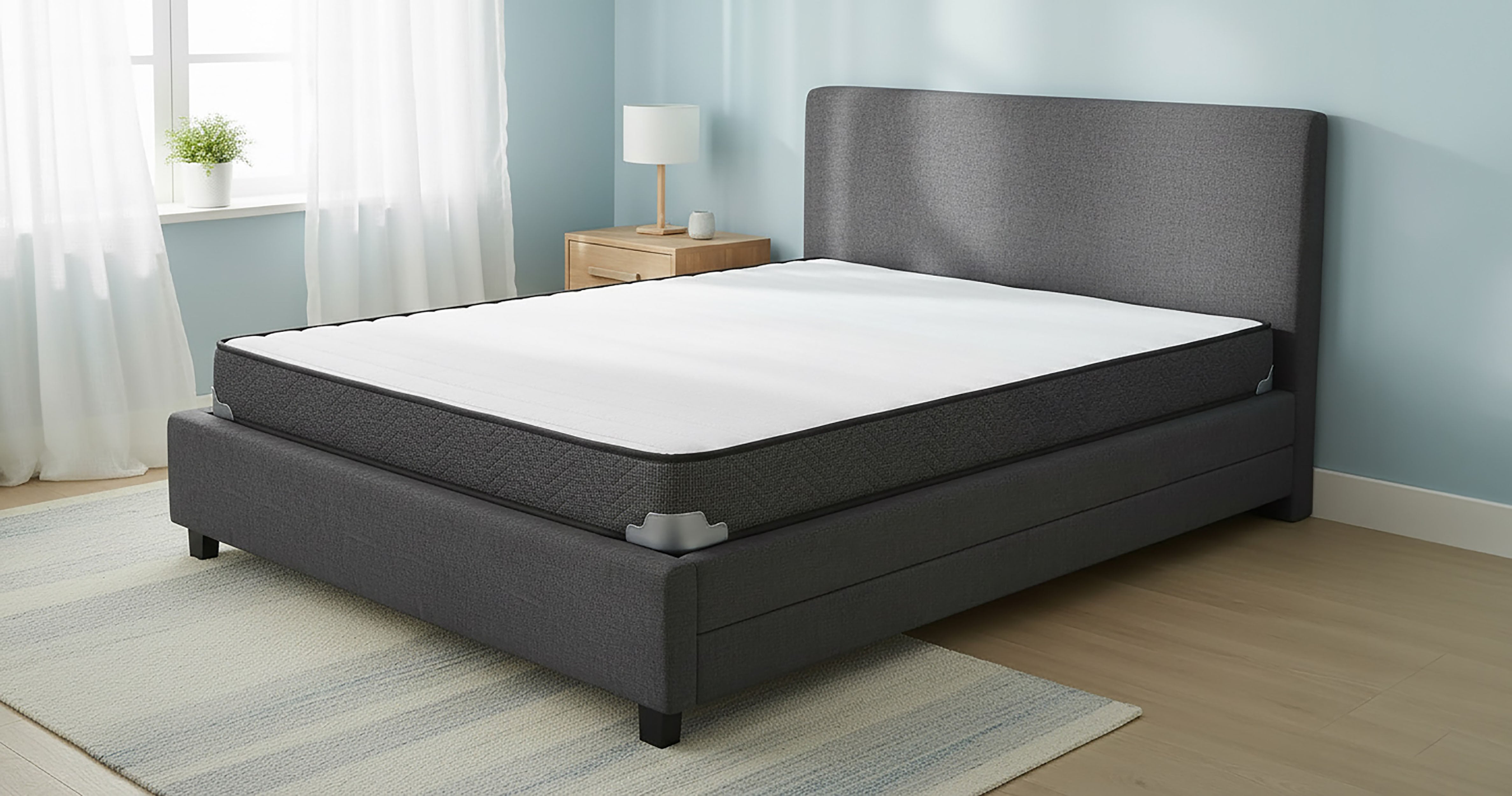 Drover 7-inch Twin Foam Mattress with Built-in Bunkie Board — view 2