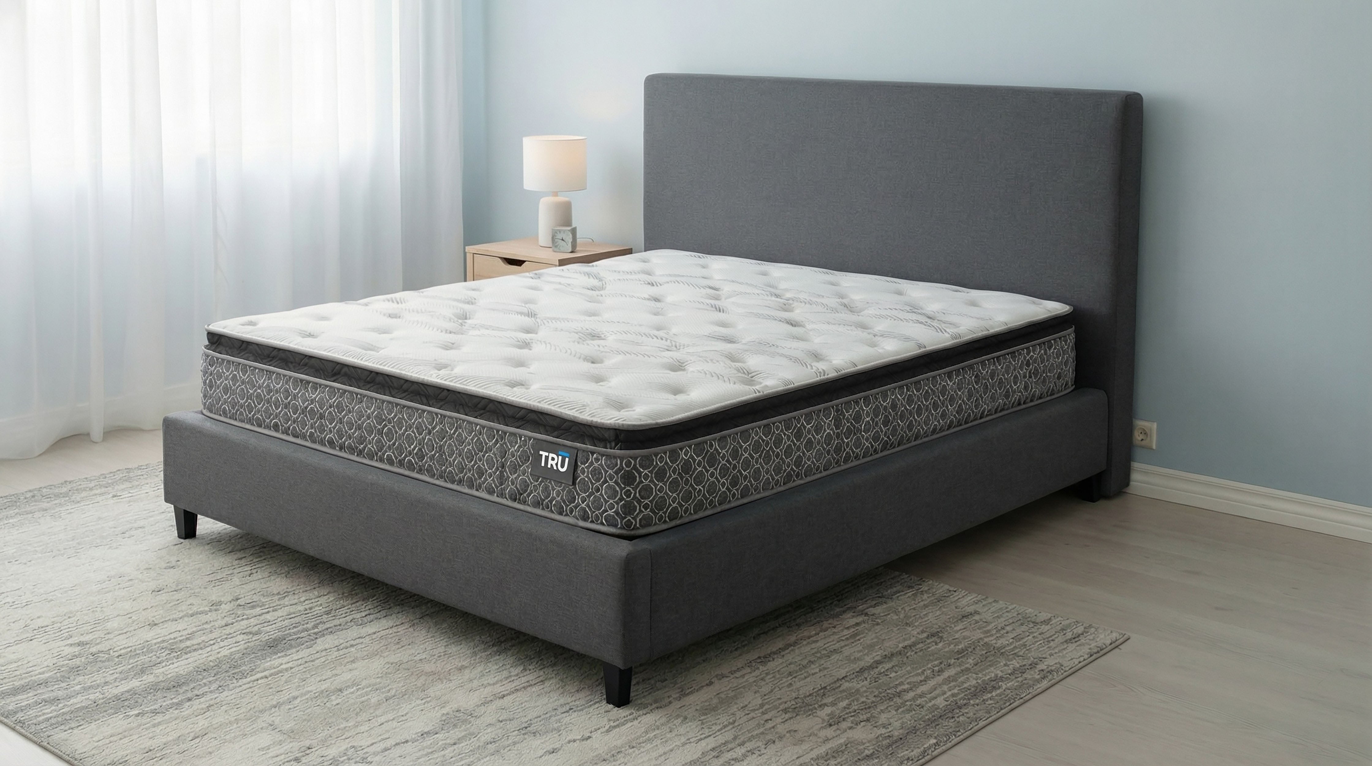 Hayes 11-inch Twin XL Pillow Top Memory Foam Hybrid Mattress — view 2