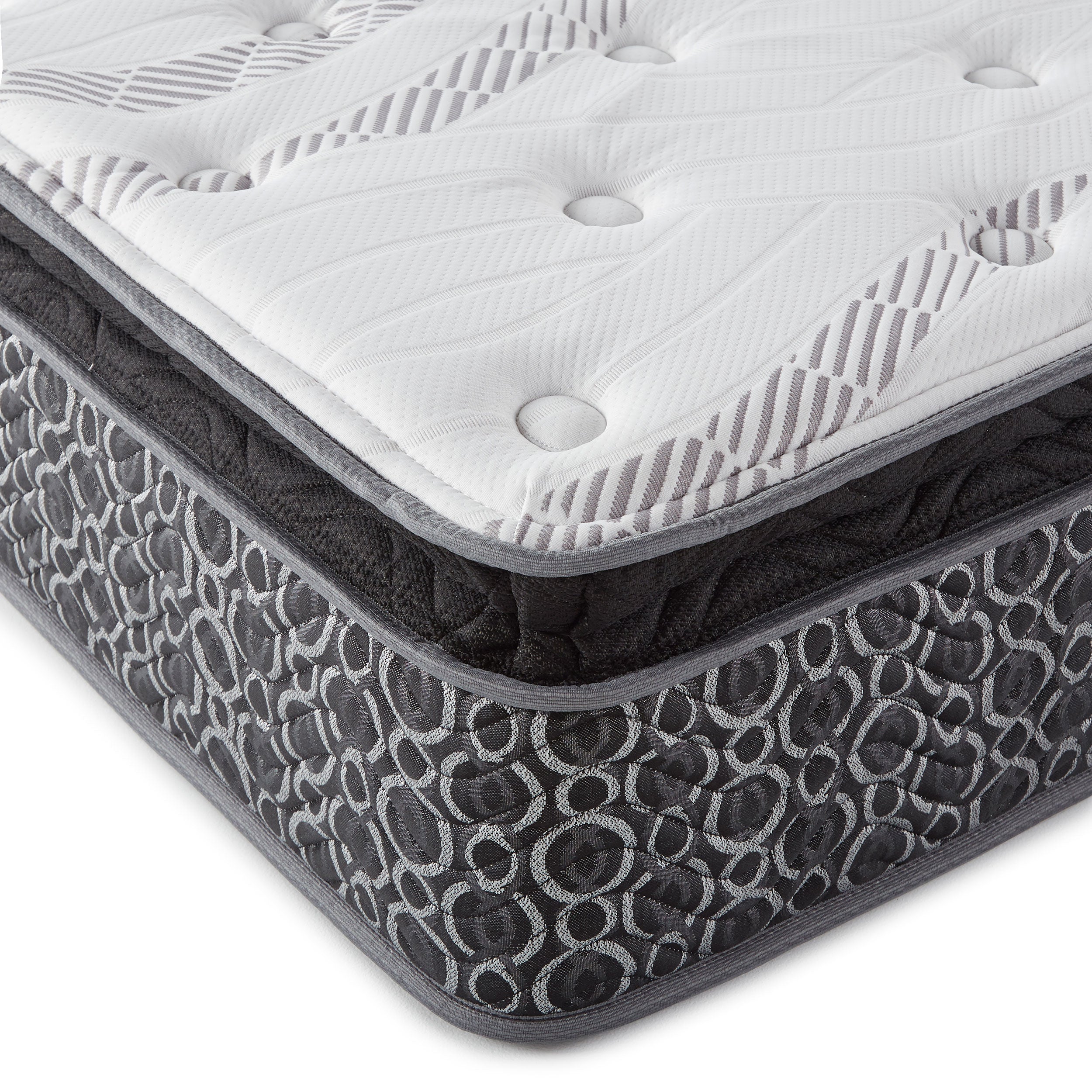 Hayes 11-inch Twin XL Pillow Top Memory Foam Hybrid Mattress — view 3