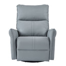 360° Modern Small Rocking Swivel Recliner Chair With Side Pocket