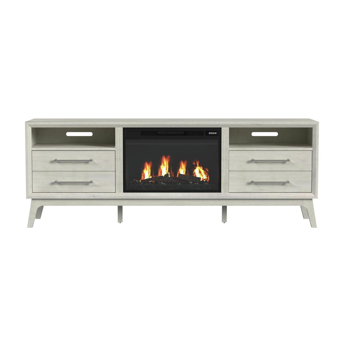 Westland TV Console in White by Elements International, view 5