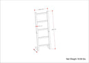 Bray - Bath Towel And Blanket Ladder Shelf - Natural Walnut