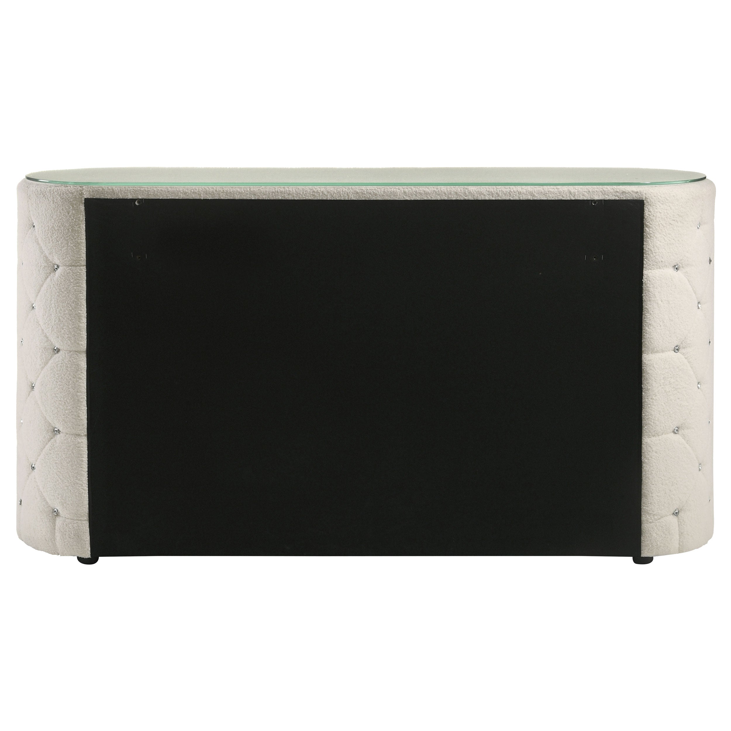 Sonya 6-drawer Upholstered Bedroom Dresser Ivory — view 7