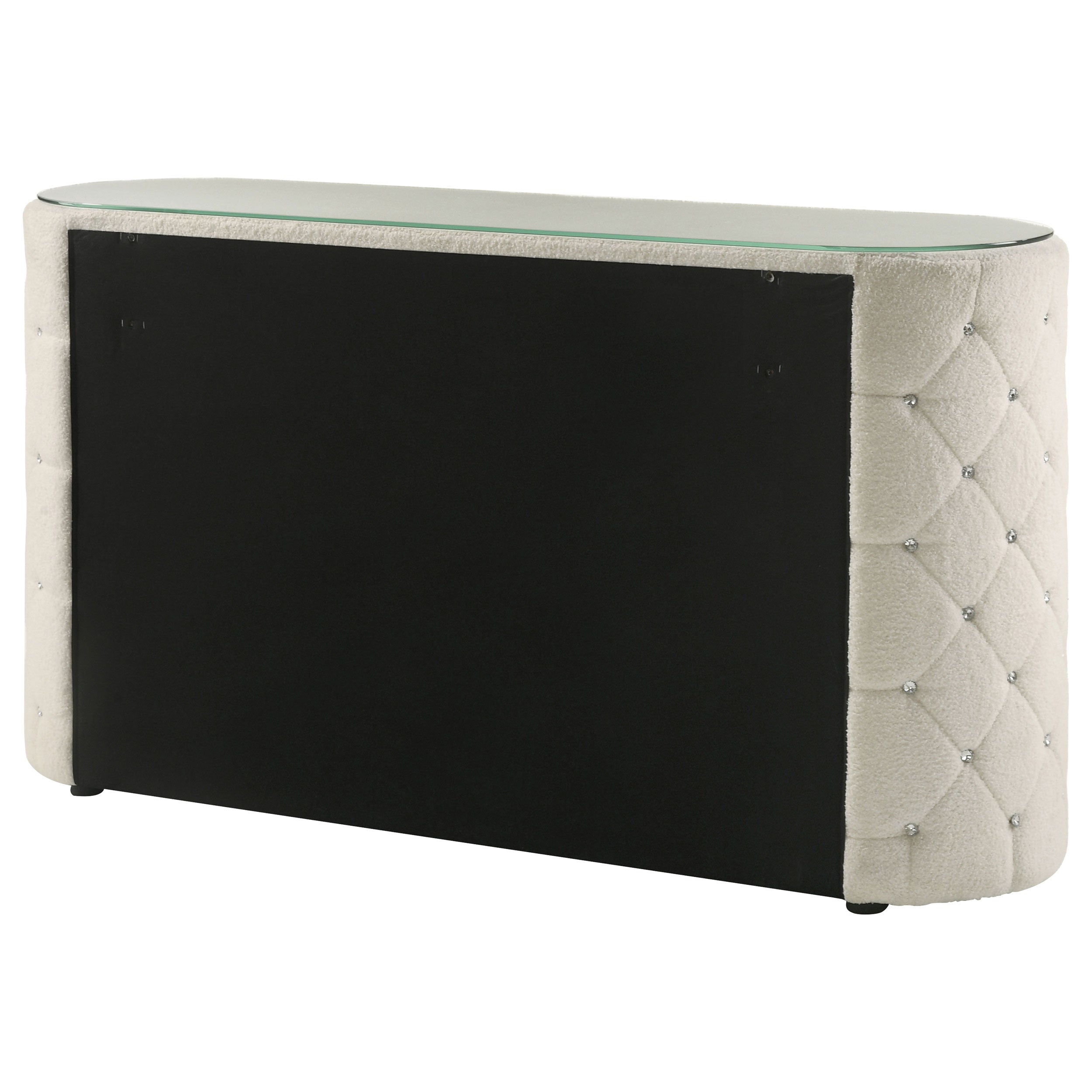 Sonya 6-drawer Upholstered Bedroom Dresser Ivory — view 8