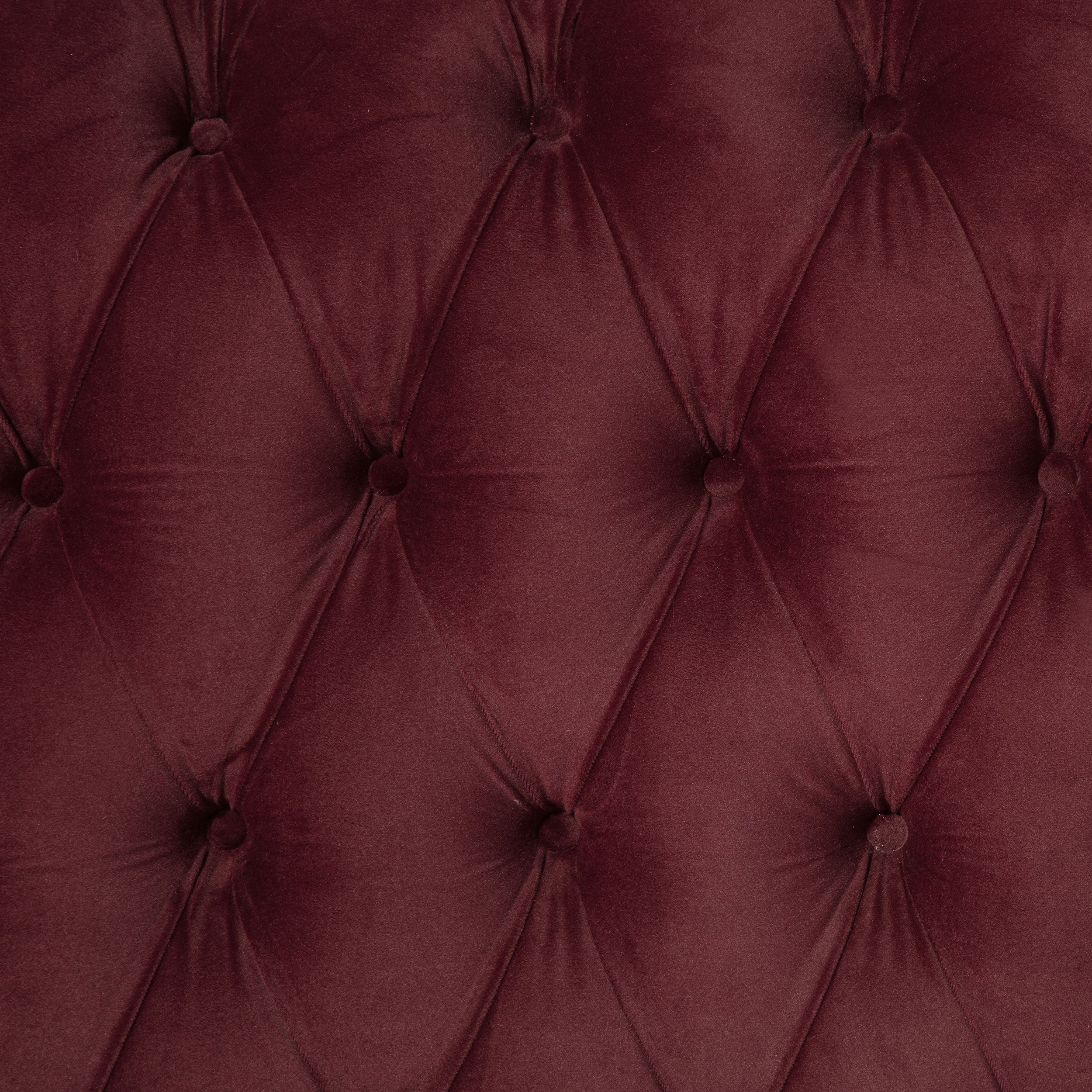 Devon 57-inch Upholstered California King Headboard Wine Red — view 4