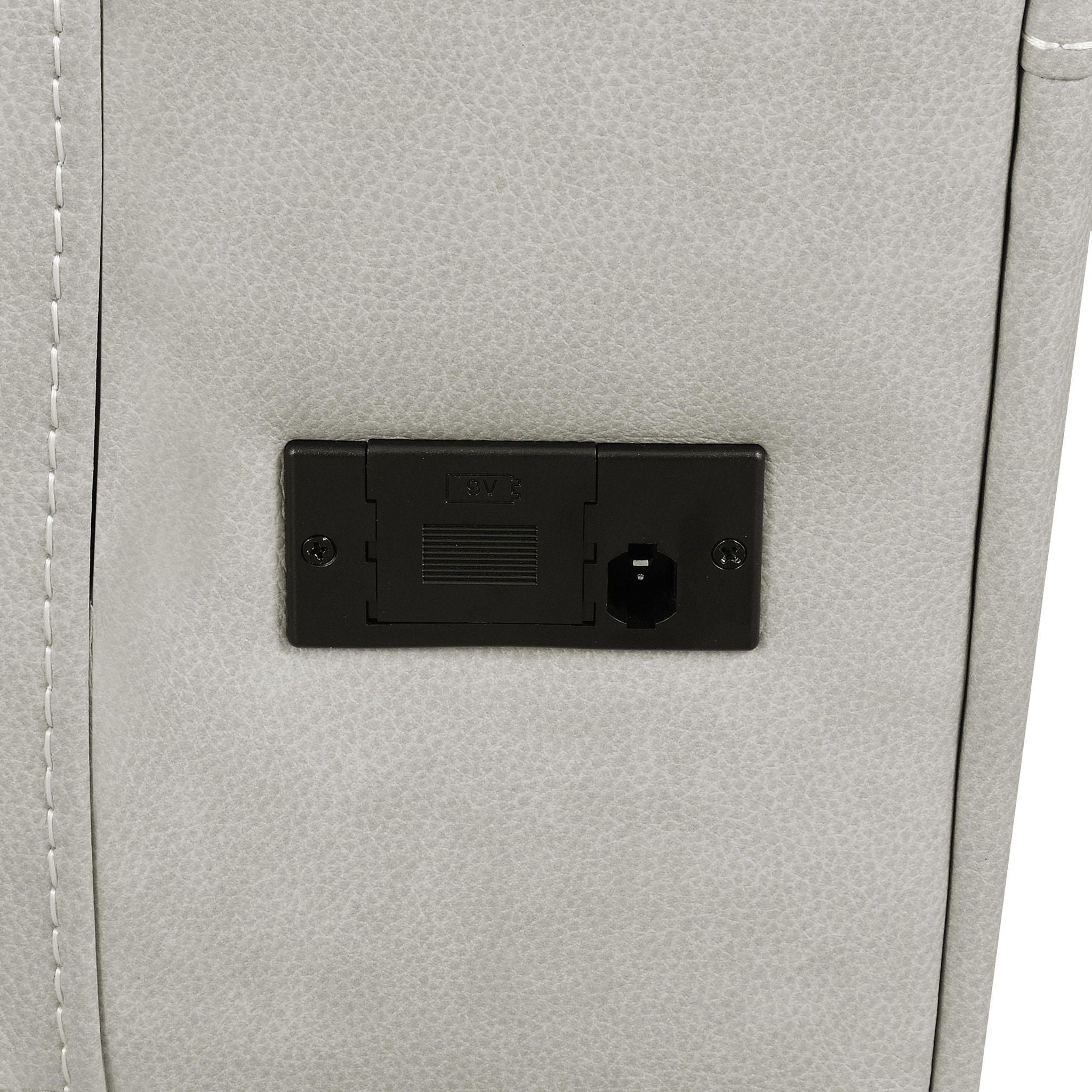 Brickston 2-piece Triple Power Reclining Sofa Set Grey