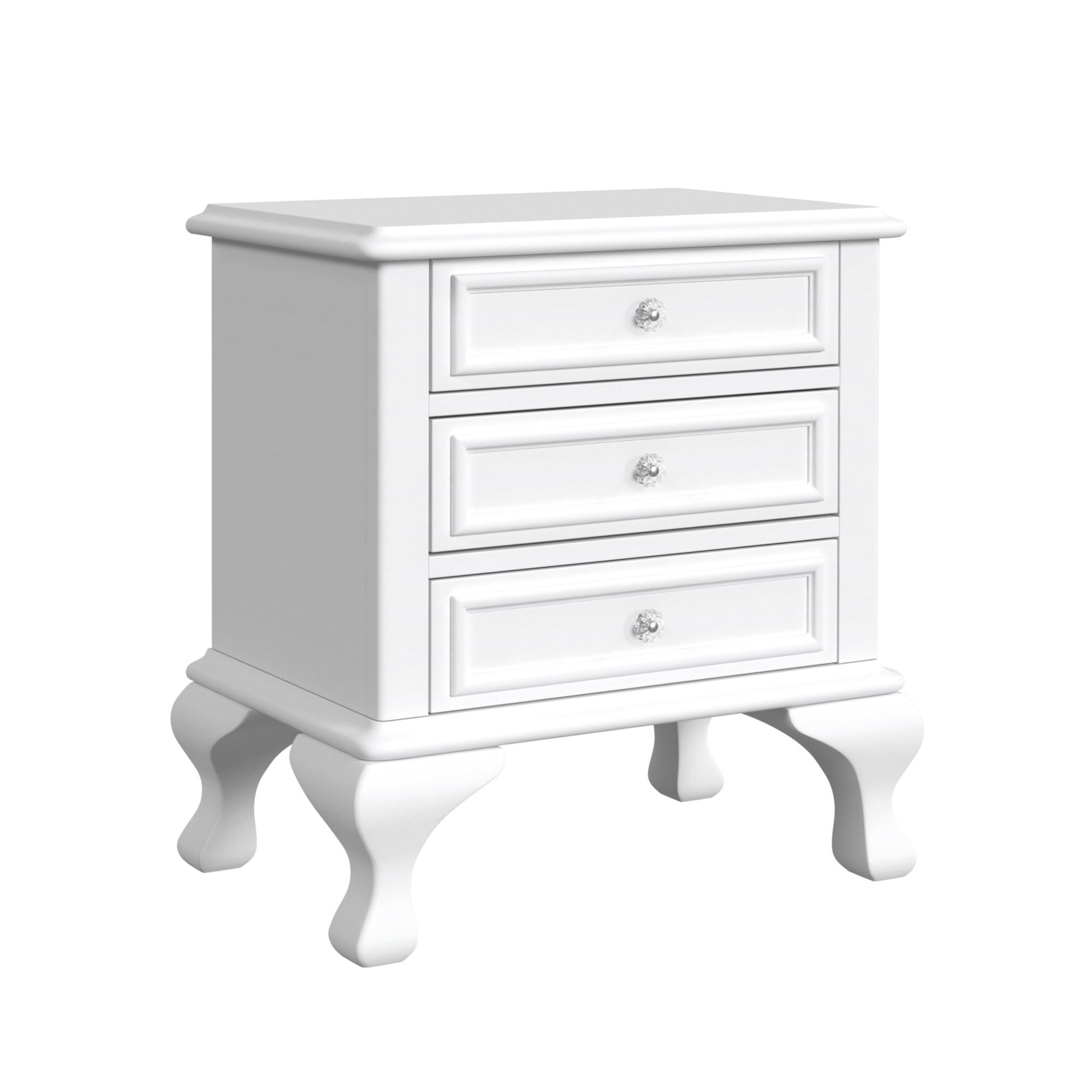 Jesse - 4 Piece Full Panel With Trundle Bedroom Set - White