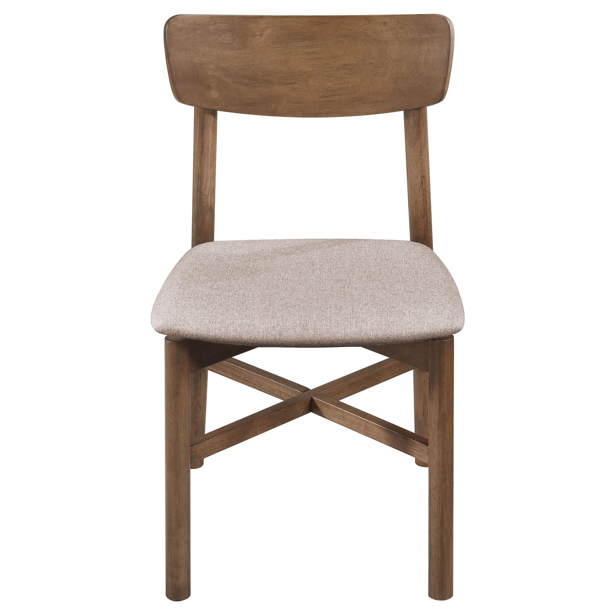 Parkridge Dining Side Chair Natural Walnut (Set of 2) - Atlantic Fine Furniture Melbourne FL