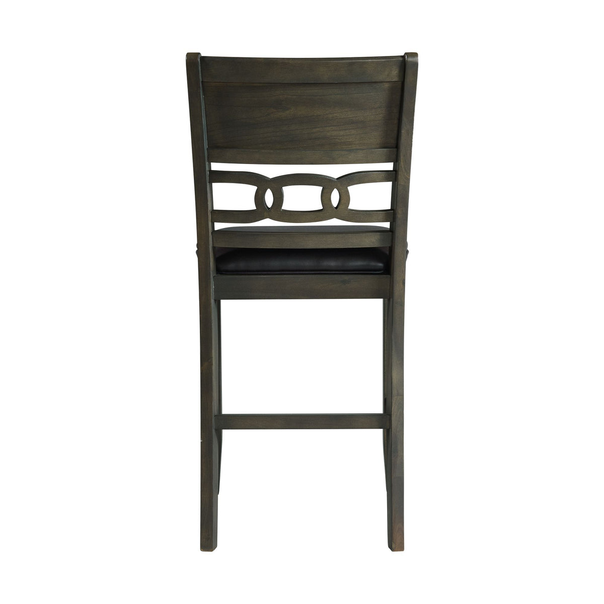 Amherst Counter Side Chair With Cushion (Set of 2) in Dark Gray by Elements International, view 8