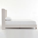 Harper - Tall Headboard Upholstered Bed / High Headboard / Elegant Simplicity / No Box Spring Needed