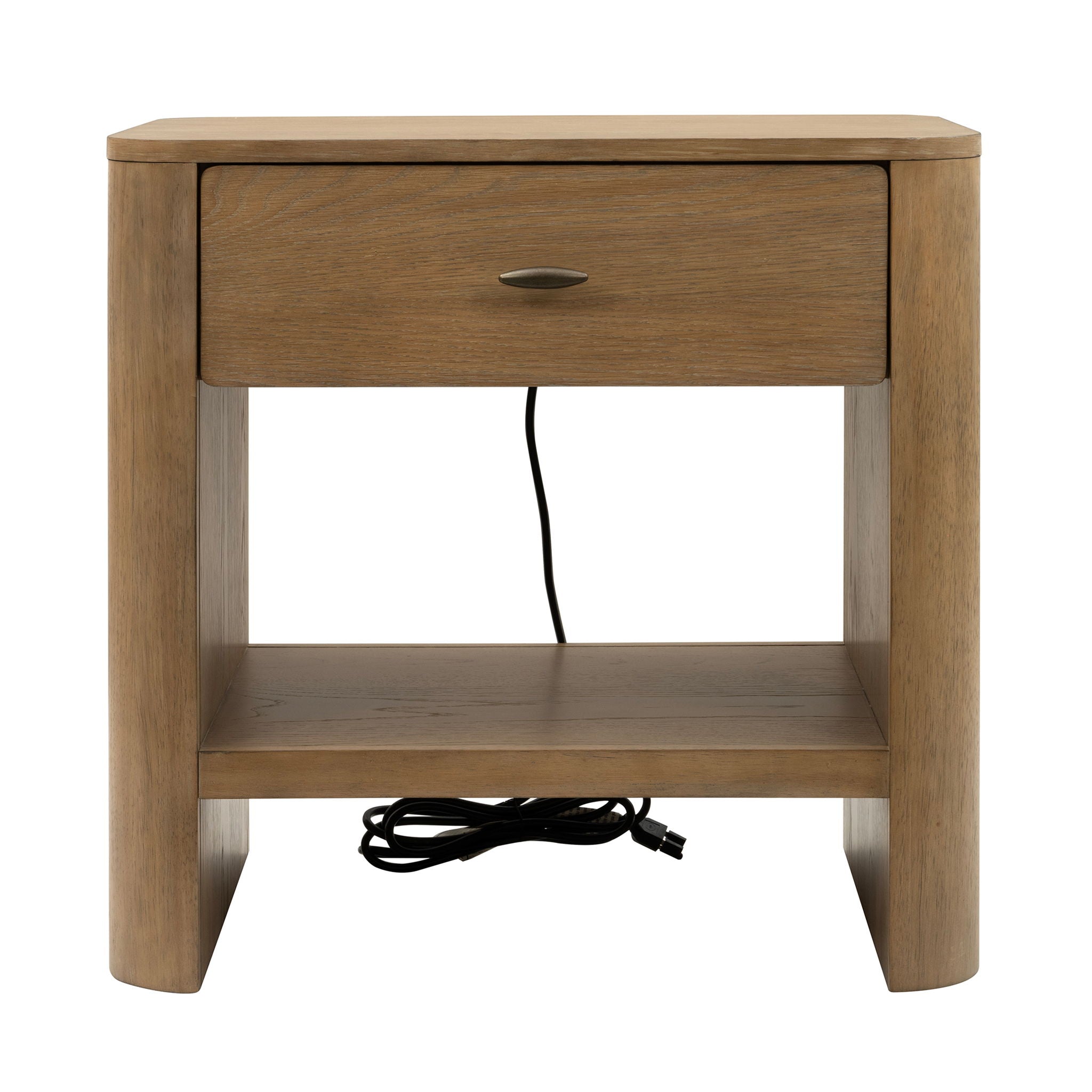 Normandy - Open Nightstand - Light Brown