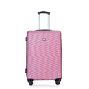 Luggage 4 Piece Lightweight Suitcase With Rotating Wheels With Tsa Lock,