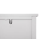 3 Drawer Cabinet, American Furniture, Suitable For Bedroom, Living Room - Light Gray