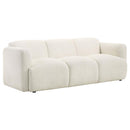 Dorset - Upholstered Round Track Arm Sofa Set