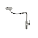 Drop-In Kitchen Sink With Pull-Out Faucet And Soap Dispenser