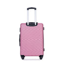 Luggage 4 Piece Lightweight Suitcase With Rotating Wheels With Tsa Lock,