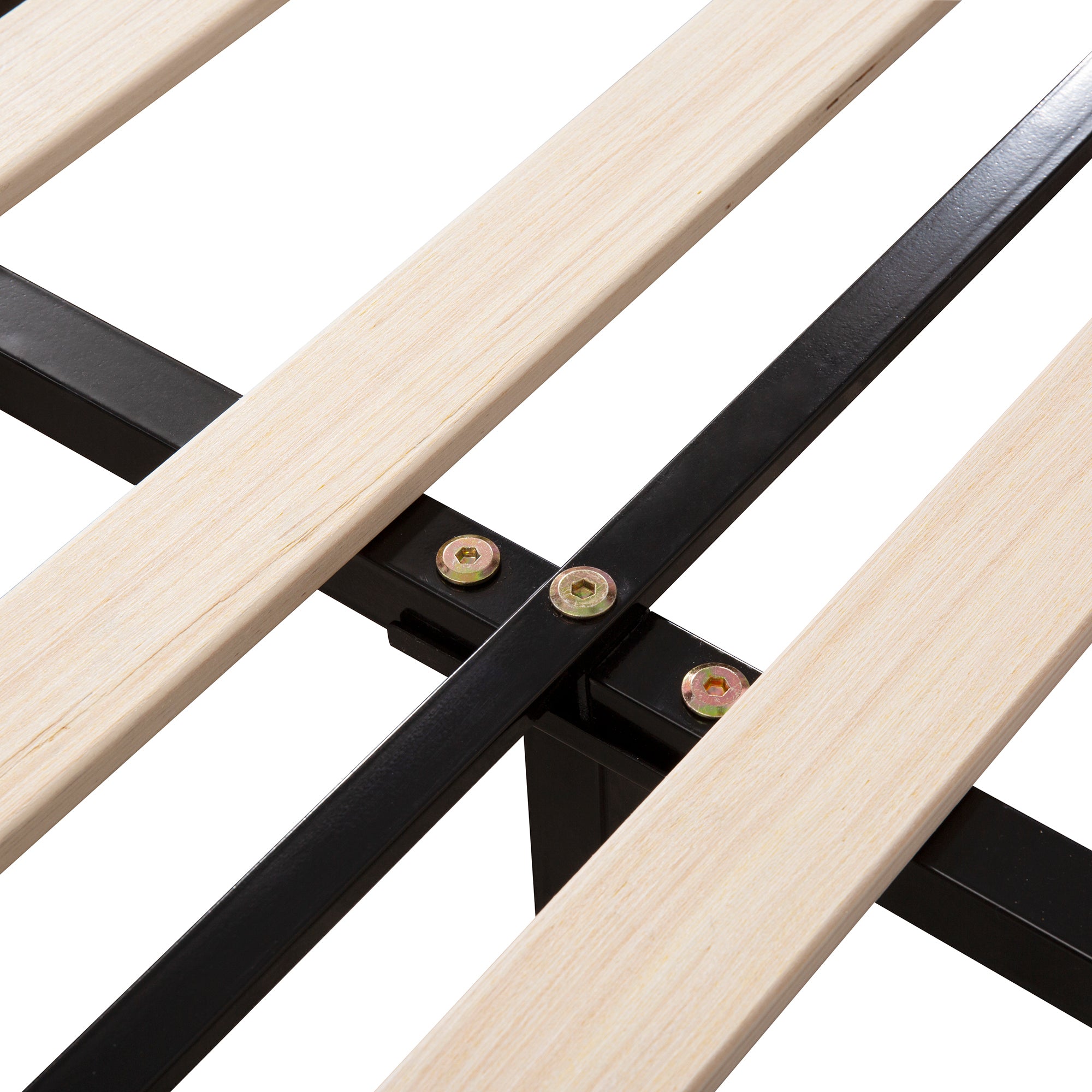 Full Size Storage Bed Velvet Upholstered Platform Bed with a Big Drawer - Beige