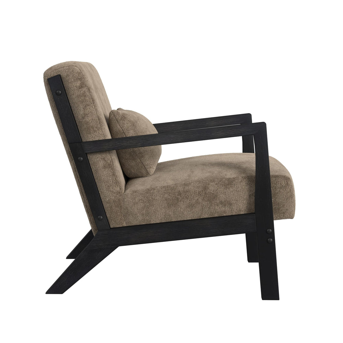 Marina Chair With Kidney Pillow in Beige by Elements International, view 7