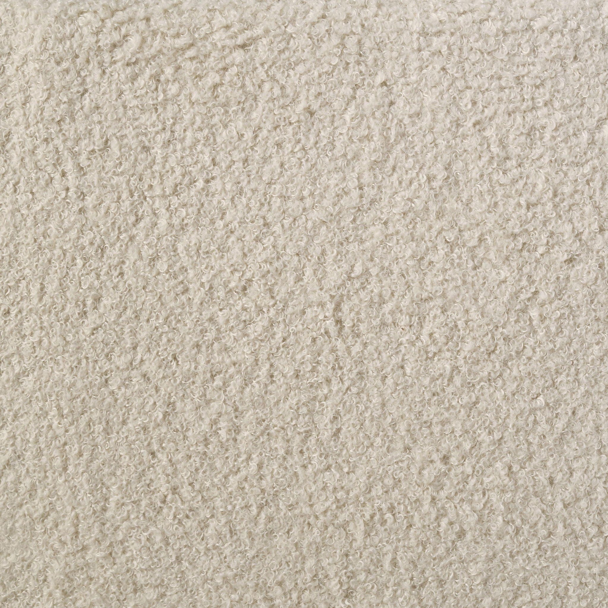 Madison Upholstered LED Full Storage Platform Bed Cream