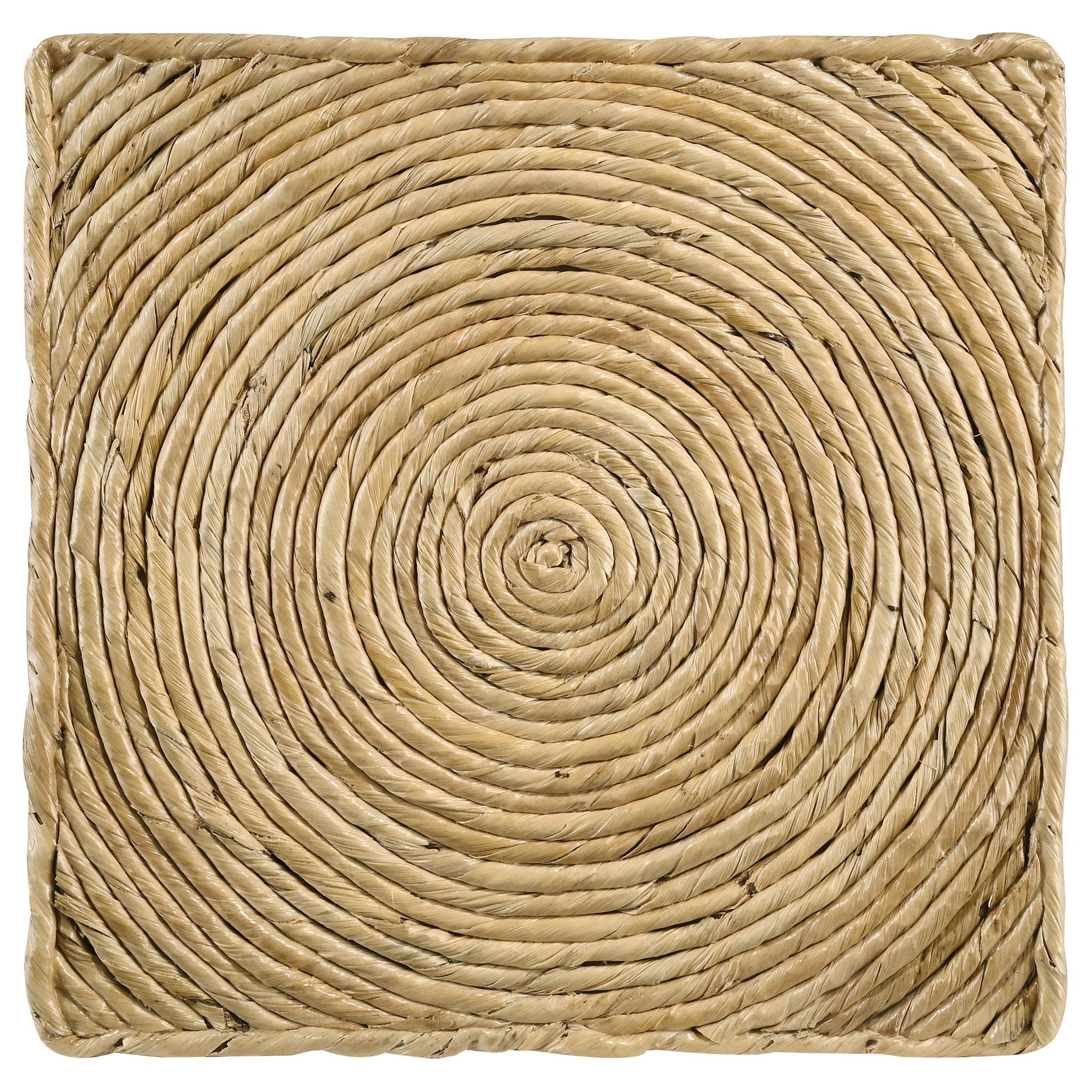 Artina Woven Rattan Round Coffee Table Natural Brown - Atlantic Fine Furniture Melbourne FL