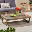 Elloree - Outdoor Coffee Table - Gray