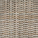 Ollie - Cuddler Chair And End Table - Tan And Olefin White Cream