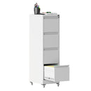 Drawer Metal Locking Vertical File Cabinet With Wheels Heavy Duty Lockable Storage