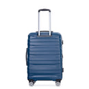 Luggage Set Of 5 Pieces, Expandable Hard Pc Luggage Set With Tsa Lock For Rotating Wheels