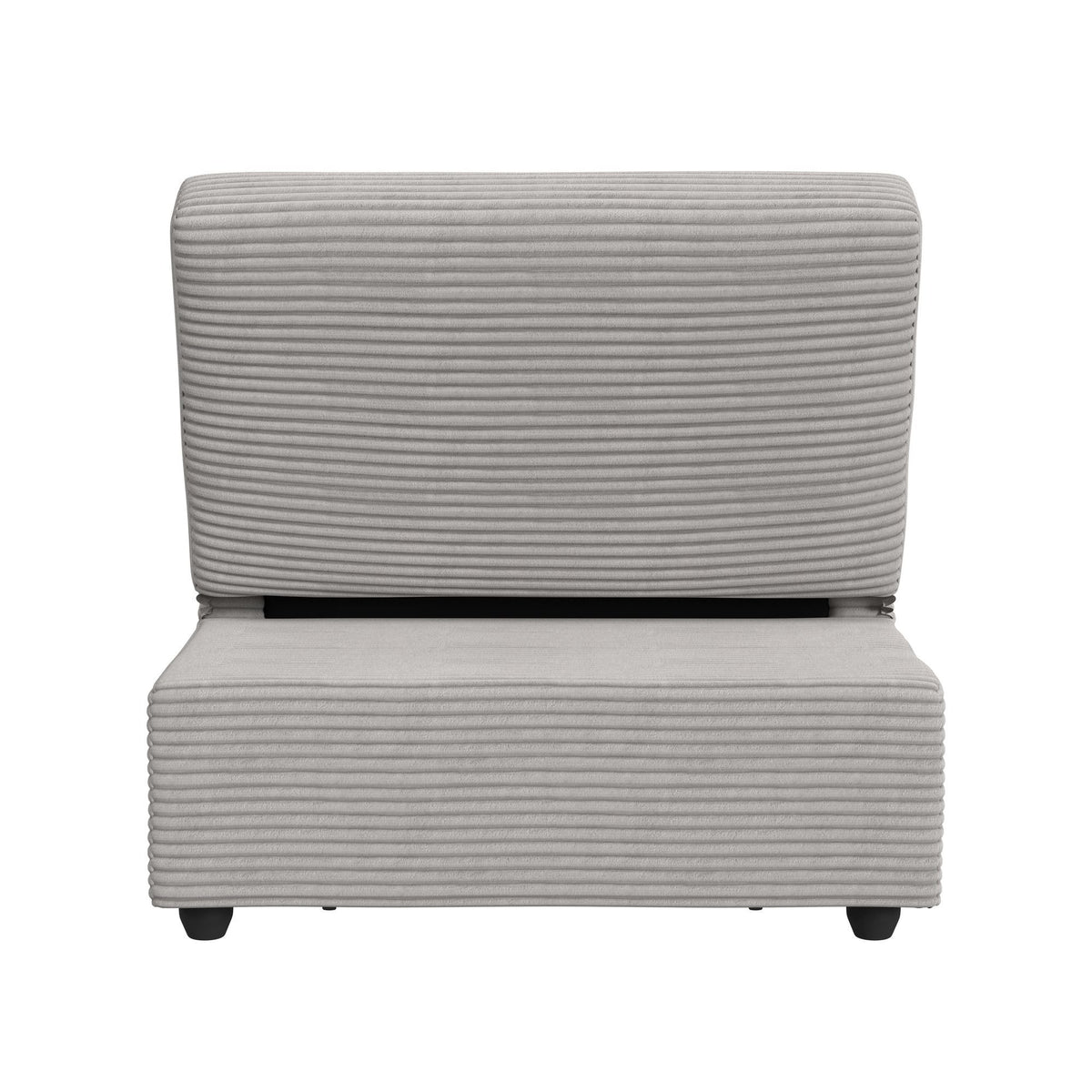 Pluto Chair With Kidney Pillow, Klik Klak And Pop Up in Coronado Gray by Elements International, view 5