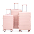 3 Pieces Set 20" / 24" / 28" Spinner Wheel Luggage With Combination Lock