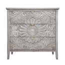 3 Drawer Cabinet, American Furniture, Suitable For Bedroom, Living Room - Light Gray